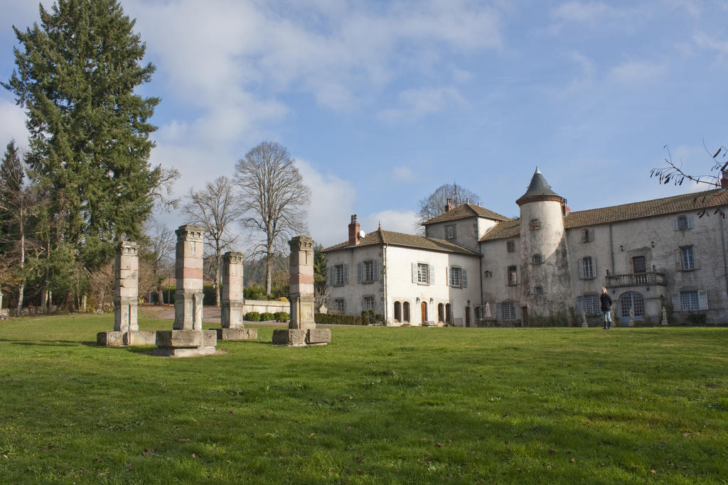 Chateau De Chantelauze Olliergues Eksteriør billede